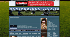 Desktop Screenshot of hanspaulska-liga.cz