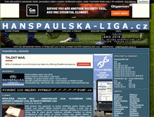 Tablet Screenshot of hanspaulska-liga.cz